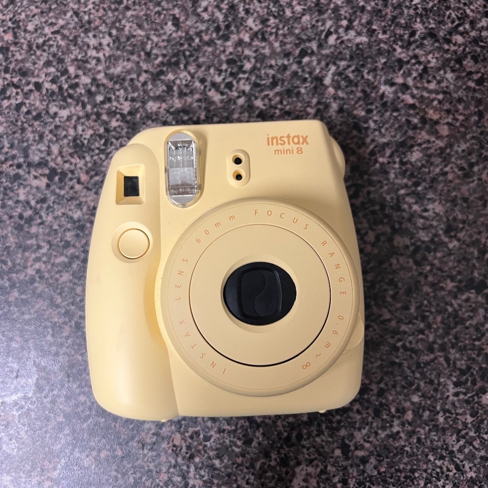 Yellow Polaroid Camera